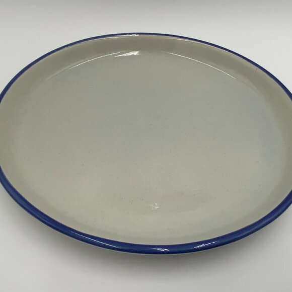 Franciscan Dinnerware Dutch Weave Blue Made in USA 32 Serving Platter - Picture 5 of 9